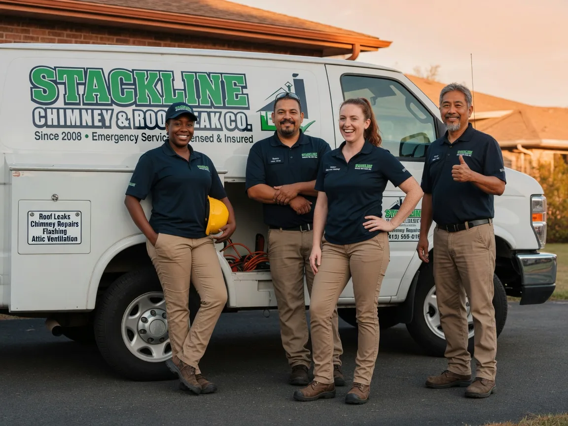Chimney flashing repair company in Sharpsburg, GA